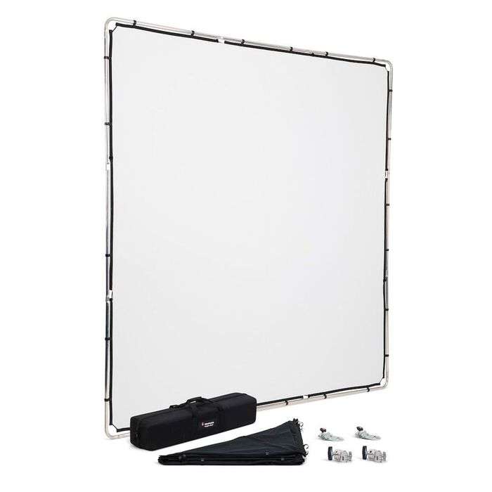 Manfrotto Pro Scrim All In One Kit Extra Large | Set rámu s odraznými deskami 2,9 x 2,9 m | MLLC3301K