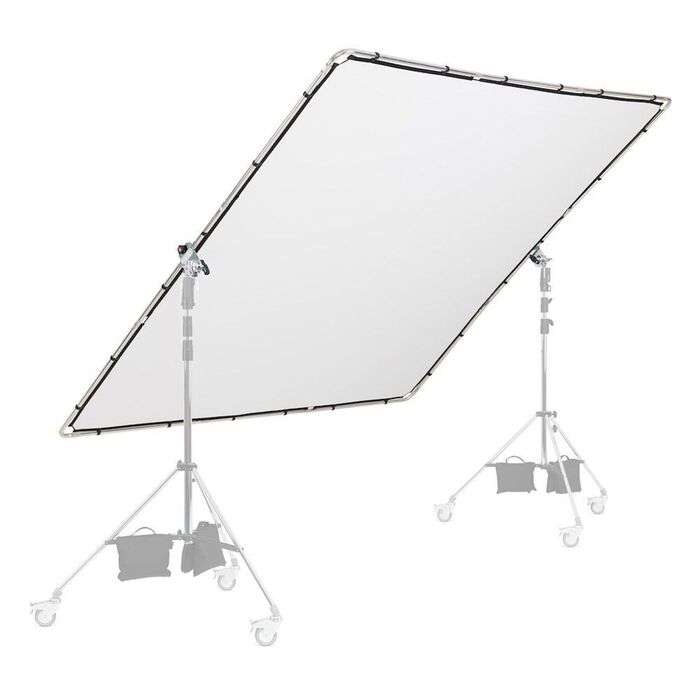 Manfrotto Pro Scrim All In One Kit Extra Large | Set rámu s odraznými deskami 2,9 x 2,9 m | MLLC3301K
