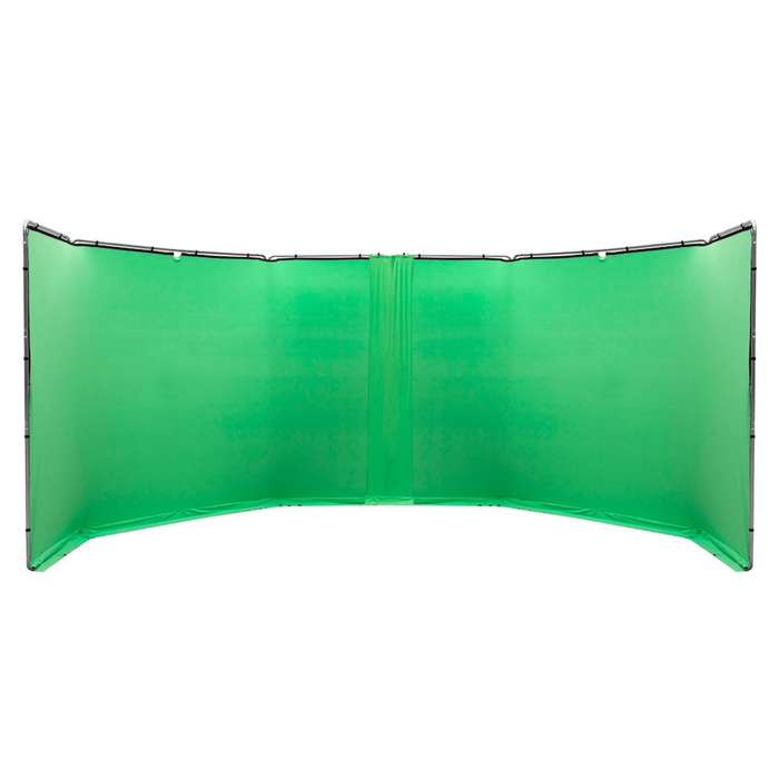 Lastolite Panoramic Studiolink Connection Kit 2.3m Chroma Key Green | Klíčovací panoramatické pozadí | LL LB7945