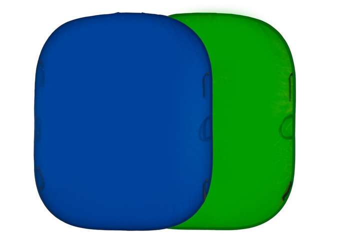 Lastolite Collapsible Reversible 1.5 x 1.8m Chroma Key Green & Blue | Klíčovací pozadí | LL LC5687