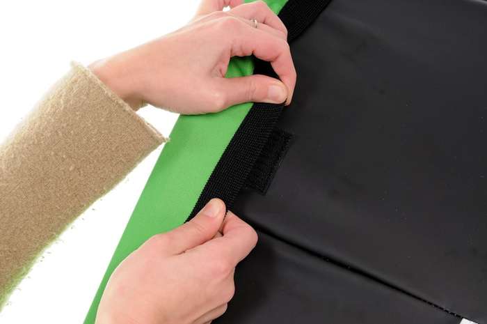 Lastolite Hilite Bottletop With Train Chromakey Green 1,8 x 2,15 m | LL LB8881 | Příslušenství k Hilite prosvětlovacímu pozadí