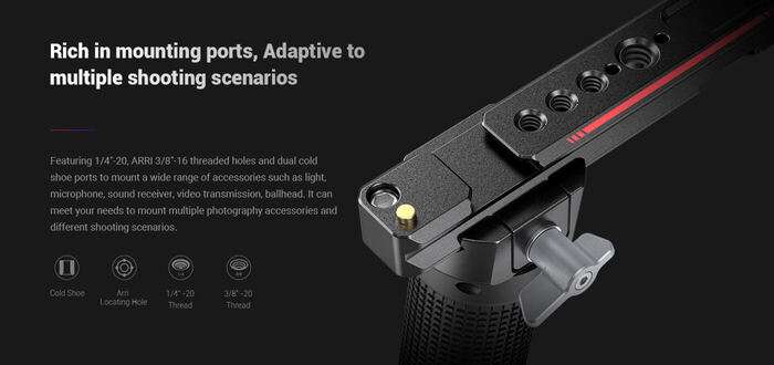 Smallrig 3027 Dual Handgrip  pro  Ronin RS2/RSC2