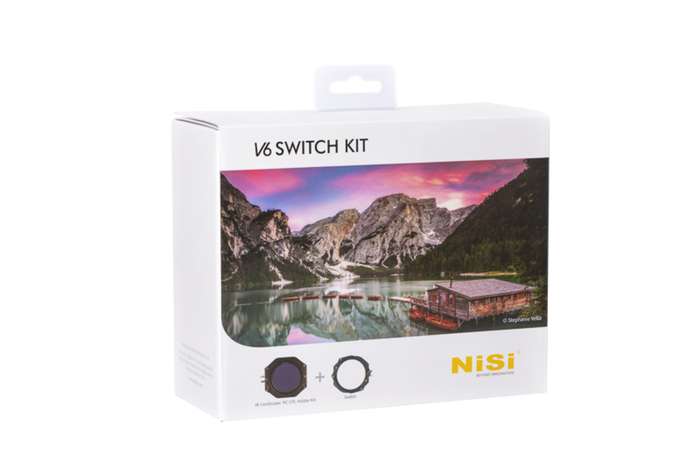 Nisi sada switch držáku  V6 100mm | držák filtrů 100x100 | CPL Landscape | zdvojený otočný držák