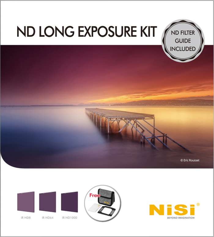 Nisi filter IRND Long Exposure Kit 100x100mm |  set ND filtrů | ND 8, 64 a 1000