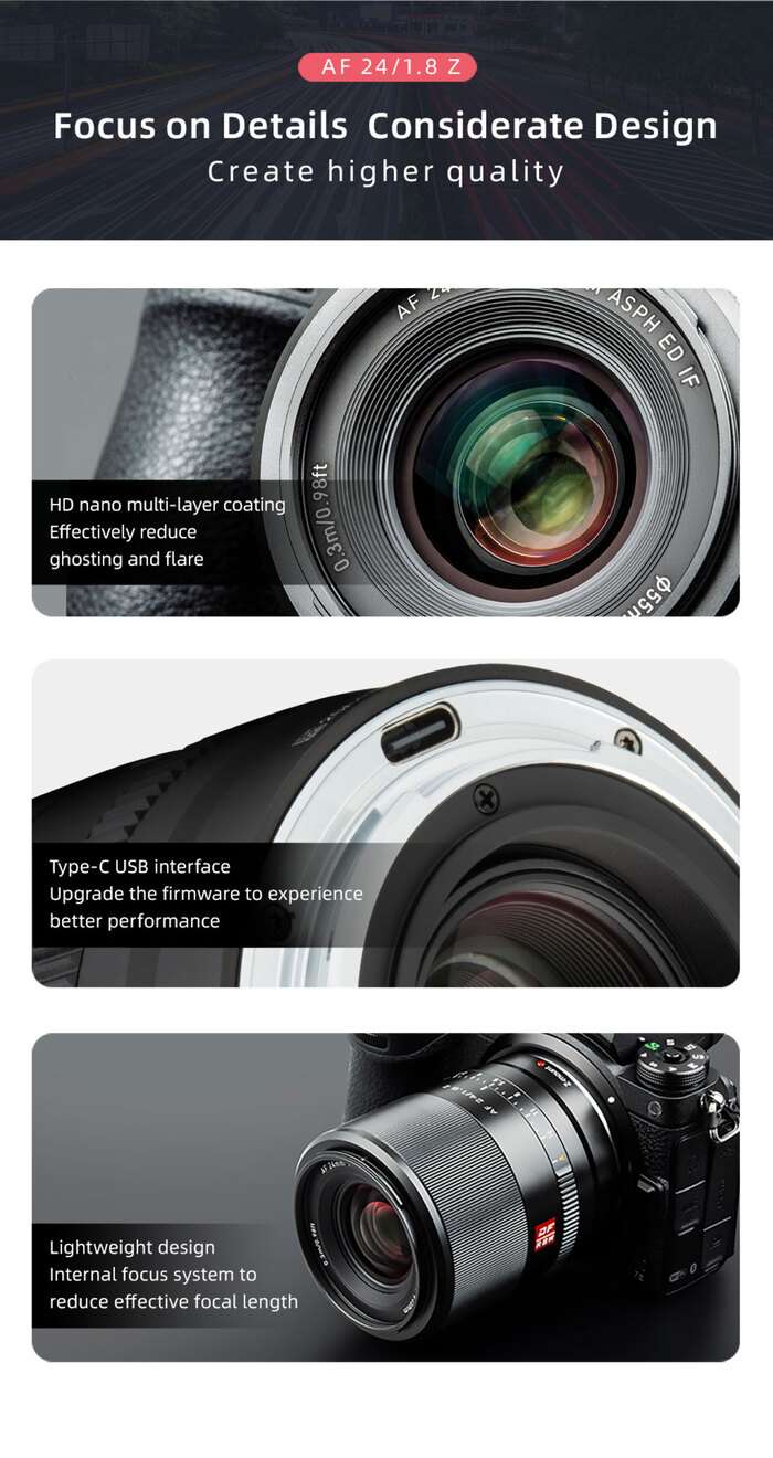 Viltrox AF 24mm F1,8 Nikon Z