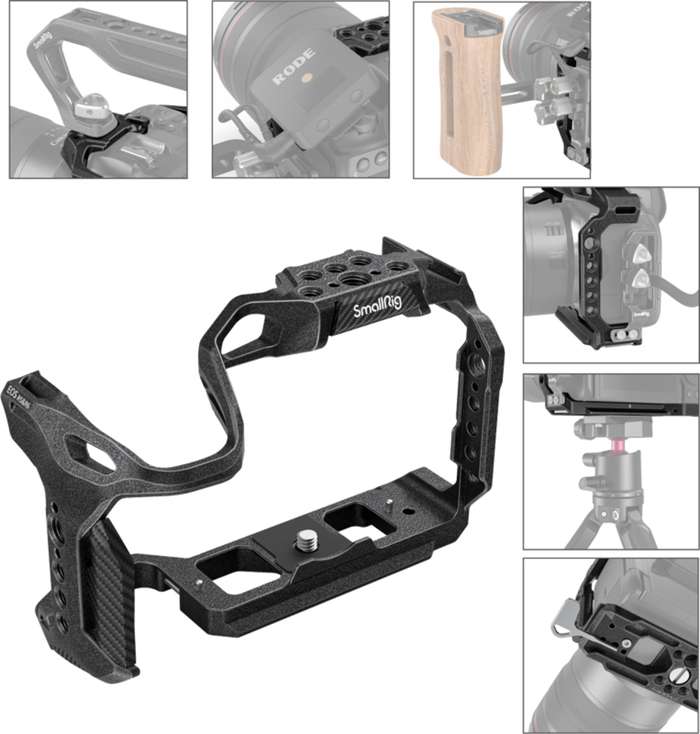 SmallRig 3233 EOS R5 & R6 “Black Mamba” Cage | klec