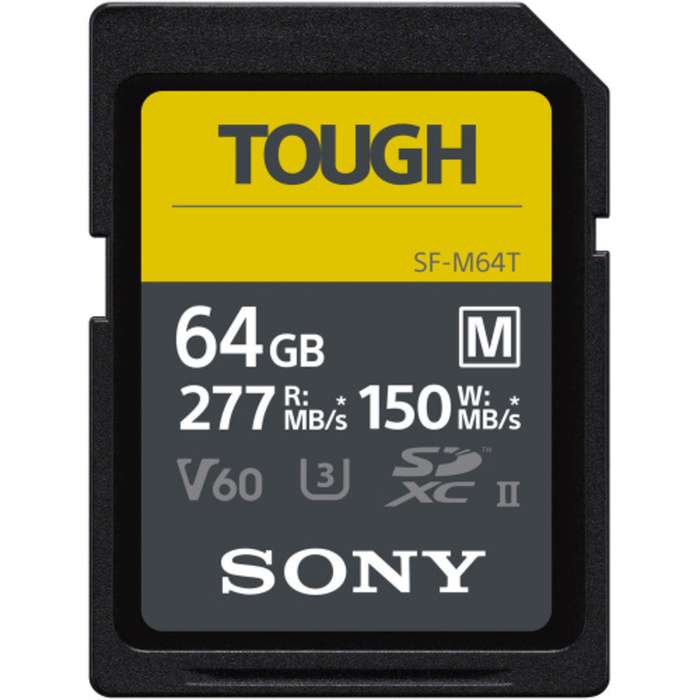 Sony SDXC 64GB TOUGH UHS-II SF-M 150 MB/s