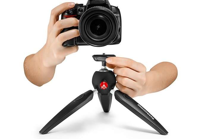 Manfrotto PIXI EVO | MTPIXIEVO-BK | mini stativ