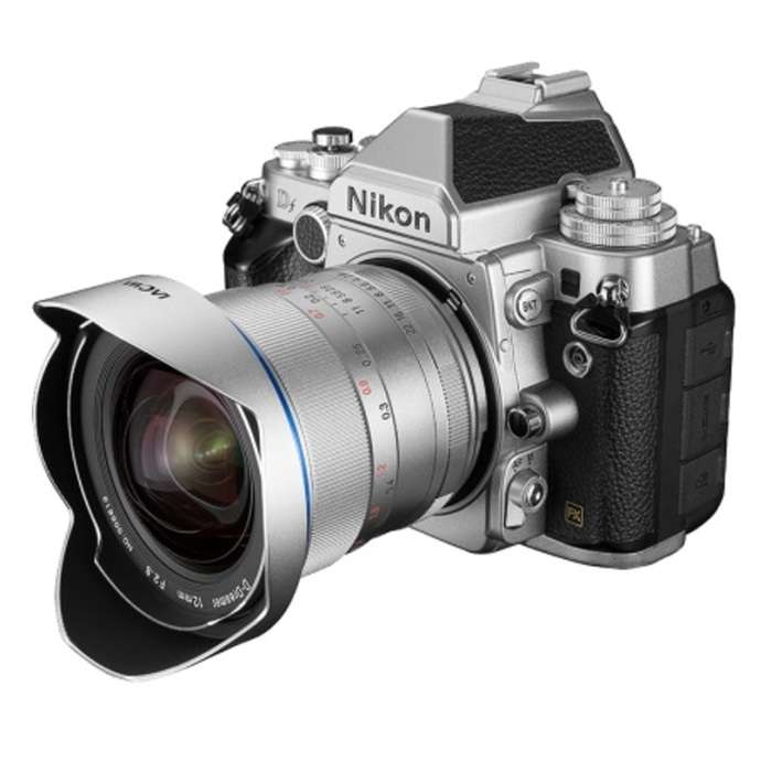 Laowa 12 mm f/2.8 Zero-D pro Nikon F stříbrná