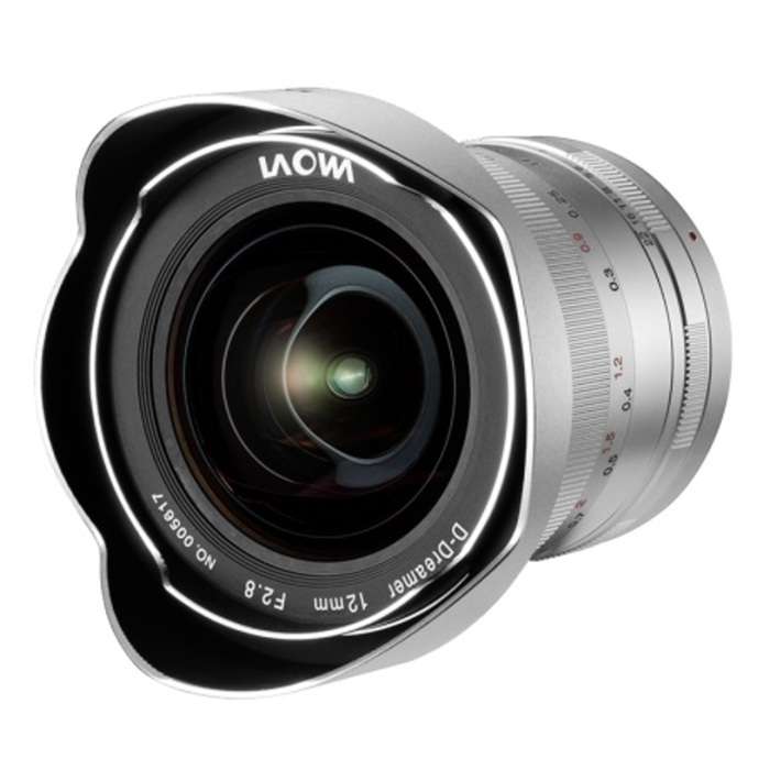 Laowa 12 mm f/2.8 Zero-D pro Canon EF stříbrná