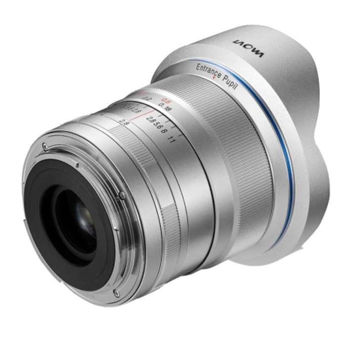 Laowa 12 mm f/2.8 Zero-D pro Canon EF stříbrná