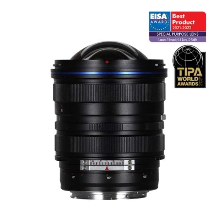 Laowa 15mm f/4,5 Zero-D Shift pro Canon EF