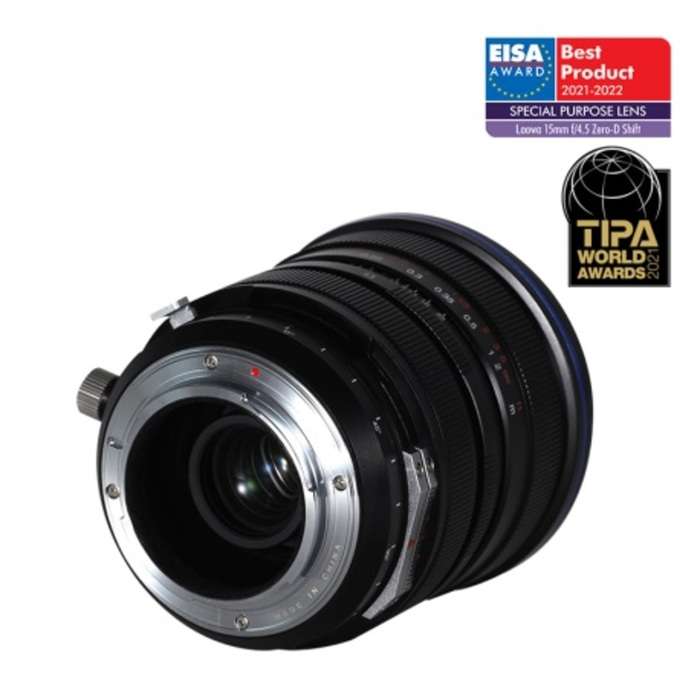Laowa 15mm f/4,5 Zero-D Shift pro Canon EF