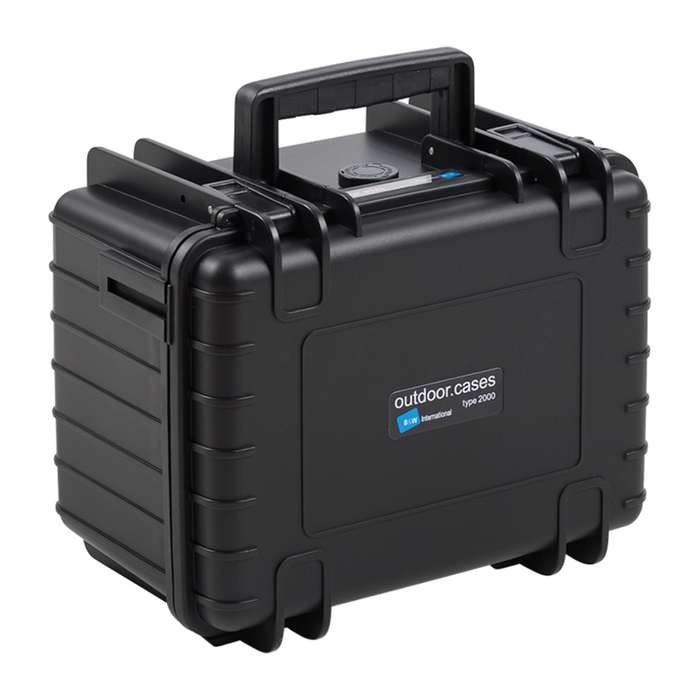 BW Outdoor Cases Type 2000 BLK RPD (s přepážkami)