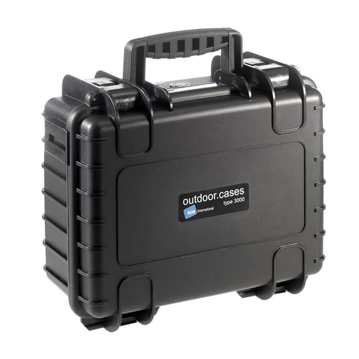 BW Outdoor Cases Type 3000 BLK RPD (s přepážkami)