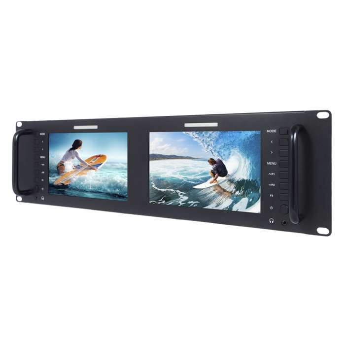 SeeTec monitor D71-H (Dual 7" 3RU) 2*7"