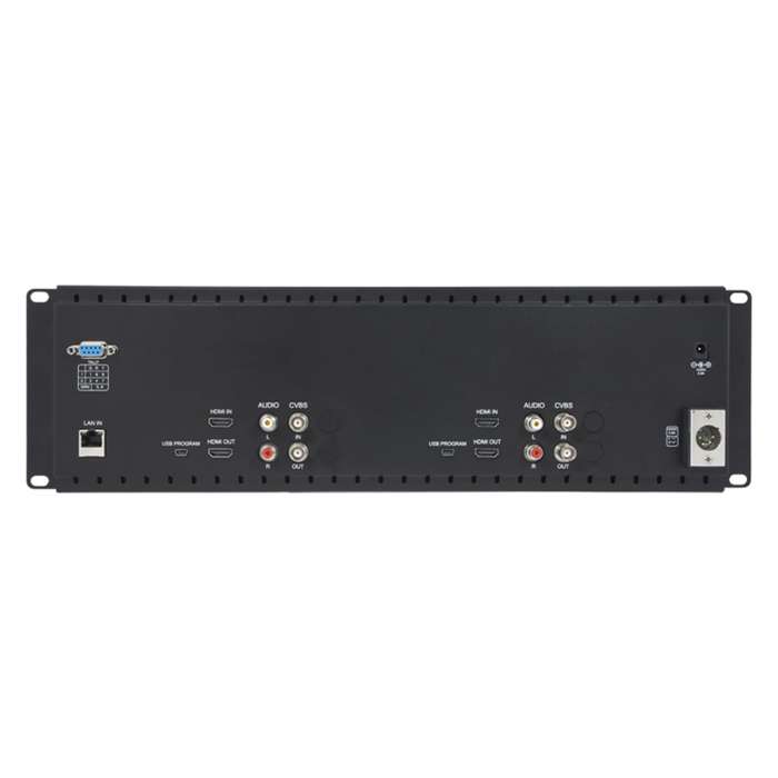 SeeTec monitor D71-H (Dual 7" 3RU) 2*7"