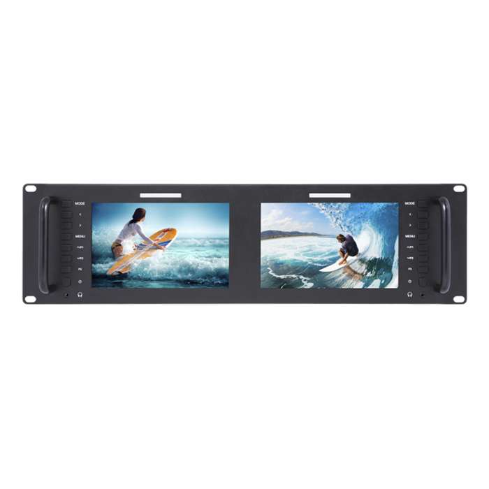 SeeTec monitor D71-H (Dual 7" 3RU) 2*7"