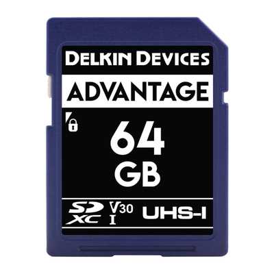 Delkin SD Advantage 660X UHS-I U3 (V30) R90/W90 64GB