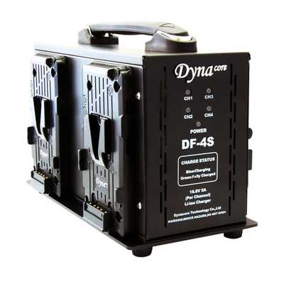 Dynacore DF-4S V-Mount Battery Fast Charger | 4x V-mount nabíječka