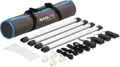 4x Nanlite Pavotube 15C II