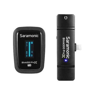 Saramonic Blink 500 ProX B3 (2,4GHz wireless w/ Lightning) | Mikrofon pro telefony Apple