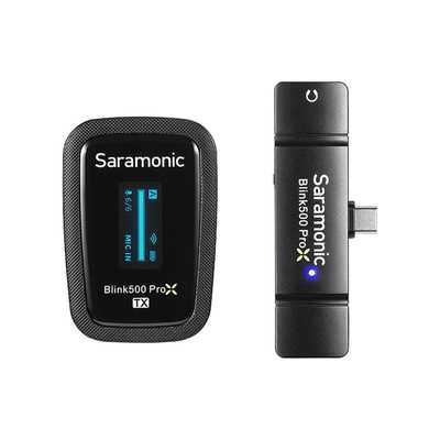 Saramonic Blink 500 ProX B5 (2,4GHz wireless w/ USB-C) | Mikrofon pro zařízení s USB-C