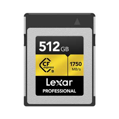 Lexar CFexpress Pro Gold R1750/W1500 512GB + Lexar  USB-C čtečka