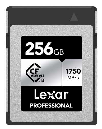 Lexar CFexpress Pro Silver Serie R1750 W1300 256GB | Karta