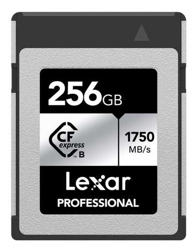 Lexar CFexpress Pro Silver Serie R1000 W600 256GB | Karta