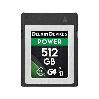 Delkin CFexpress Power R3650/W3240/SW820 (4.0) 512GB | CFexpress TYPE B