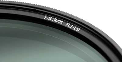 Nisi ND-VARIO 1-5 Stops True Color 105mm | variabilní ND filtr