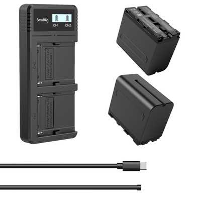 Smallrig 3823 NP-F970 Battery & Charger Kit