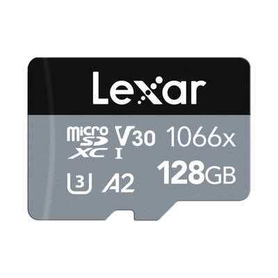 Lexar Pro 1066x microSDHC/microSDXC UHS-I (SILVER) R160/W120 128GB