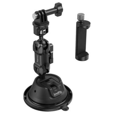 Smallrig 4275 Portable Suction Cup Mount Support Kit for Action Cameras / Mobile Phones SC-1K