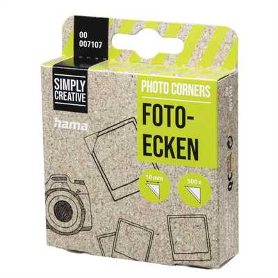 Fotorůžky samolepící, transparentní, 500 ks