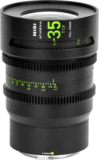 Nisi Cine Lens Athena Prime 35mm T1.9 L-Mount