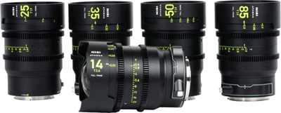 Nisi Cine Lens Set Athena Prime L-Mount | Set 5 Cine objektivů