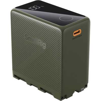 Smallrig 4577 Camera Battery USB-C Rechargeable NP-F970 Green