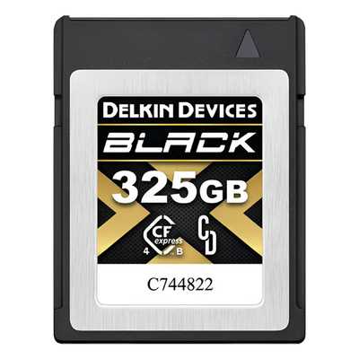Delkin CFexpress BLACK R3530/W3250 (4.0) 325GB | CFexpress B karta