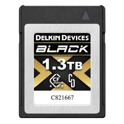 Delkin CFexpress BLACK R3530/W3250 (4.0) 1.3TB | CFexpress B karta
