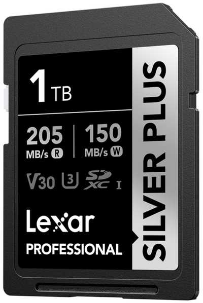 LEXAR SDXC Professional SILVER Plus UHS-I R205/W150 (V30) 1TB | SD karta
