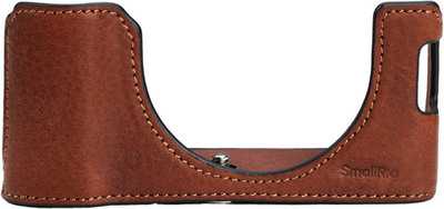Smallrig 4699 Leather Half Case Kit for FUJIFILM X100VI (Brown)
