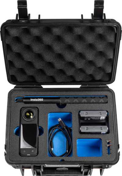 BW Outdoor Cases Type 1000 for Insta360 X4, Black