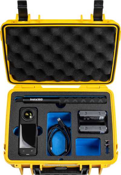 BW Outdoor Cases Type 1000 for Insta360 X4, Yellow