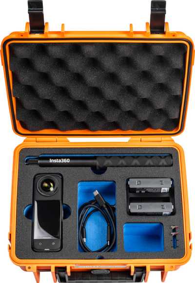 BW Outdoor Cases Type 1000 for Insta360 X4, Orange