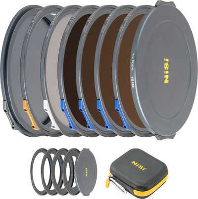 NiSi JetMag Pro Cinema Kit | magnetický ND 4, 8, 16, 64, CPL a Black mist 1/8 filtr