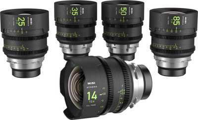 NiSi  Cine Lens Set Athena Prime PL-Mount | 14, 25, 35, 50, 85