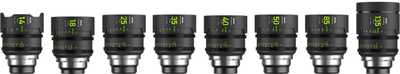 NiSi  Cine Lens Set Athena Prime Master (8 Lenses) PL-Mount | 14,  18, 25, 35, 40, 50, 85, 135