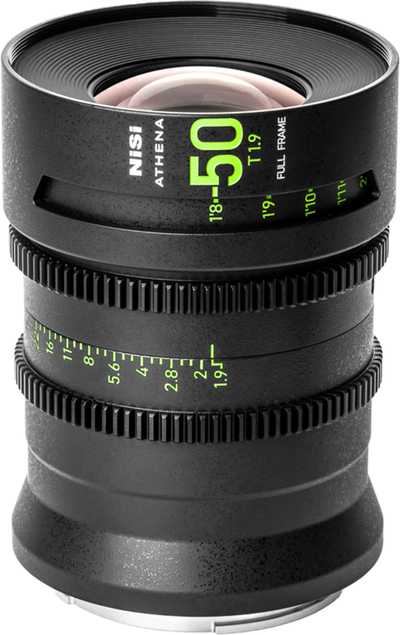 NiSi  Cine Lens Athena Prime 50mm T1.9 Fuji G-Mount